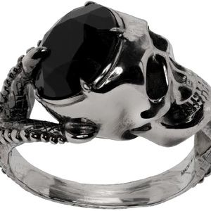 BRAND NEW GENUINE ALEXANDER MCQUEEN SKULL RING